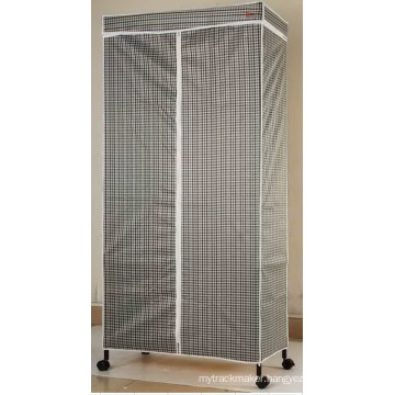 Bedroom Movable Metal Garment Rack with Oxford Cover (CR1030-OX)